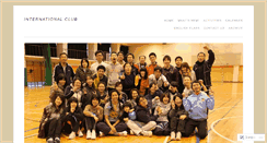Desktop Screenshot of international-club.org